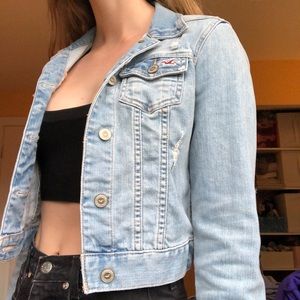 SOLD Light wash denim jacket